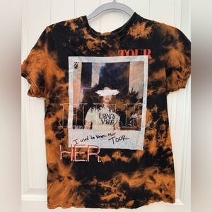 H.E.R. Tie Dye I Used To Know Her Tour T-shirt Graphic small *7